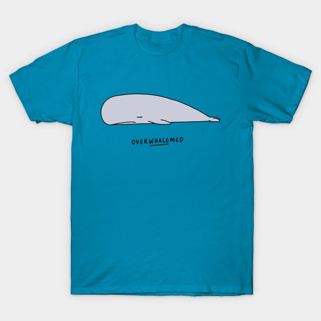 Moody Animals - Whale T-Shirt by Lim Heng Swee